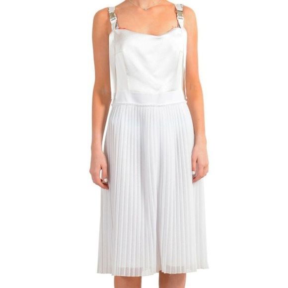 HUGO BOSS White Midi Dress - Picture 1 of 9